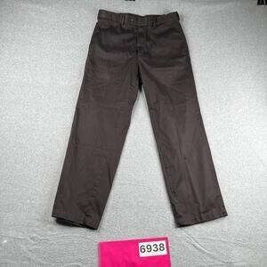 Paul Fredrick Pants Cotton Mens Size 32x29 Casual Black